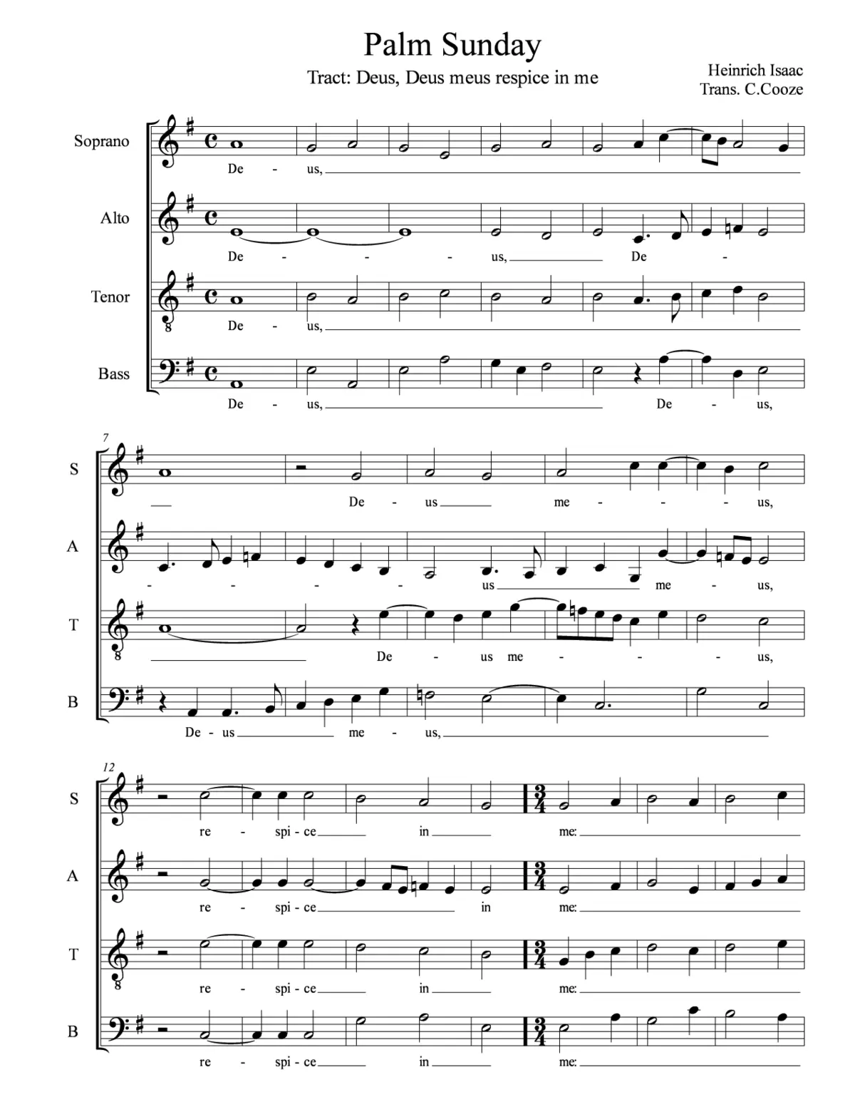 Deus, Deus meus (Tract) - Page 1