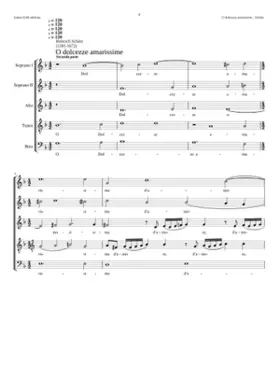O dolcezze amarissime SWV2 (2nda parte of O primavera)