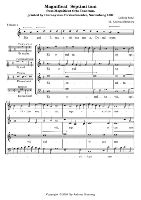 Magnificat septimi toni