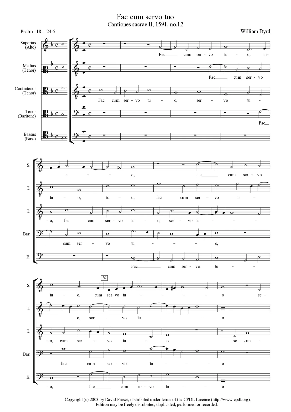 Fac cum servo tuo - Page 1