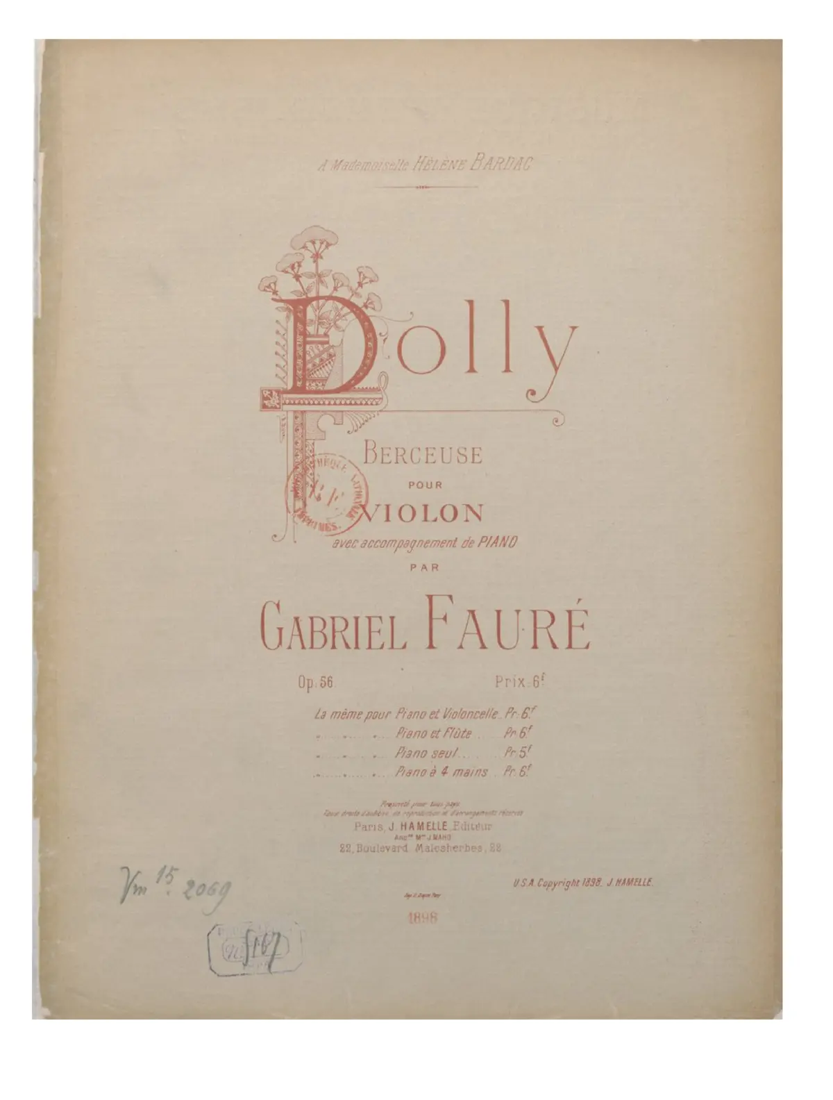 Dolly Suite - Page 1