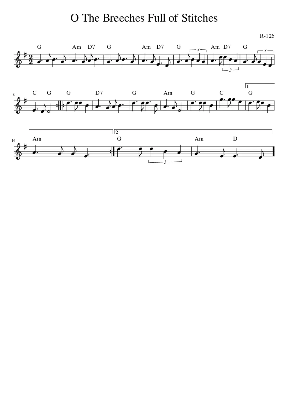 Breeches Full of Stitches - Page 1