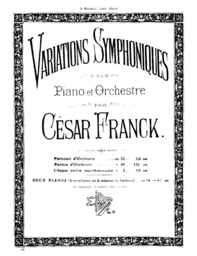 Variations symphoniques