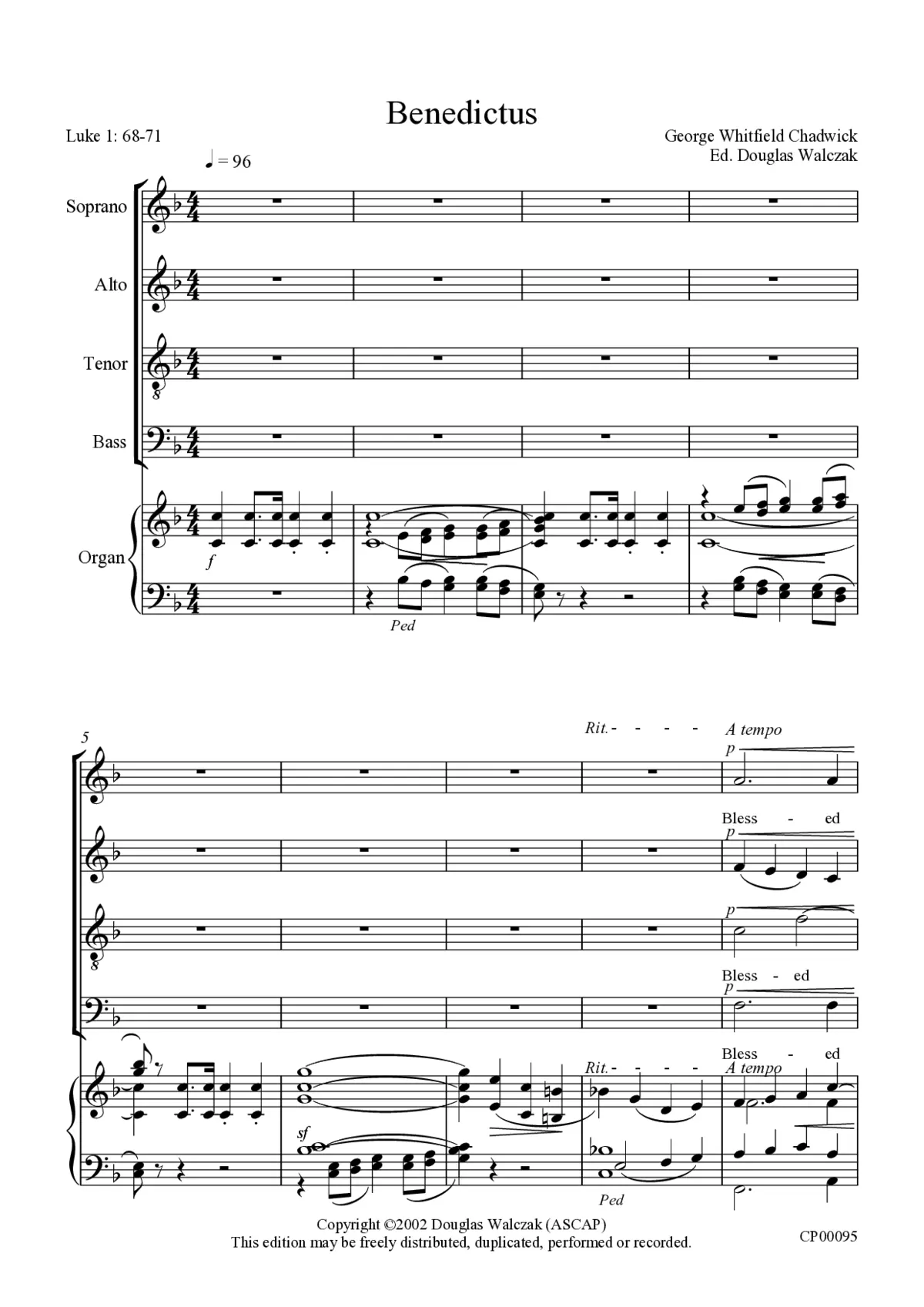 Benedictus - Page 1