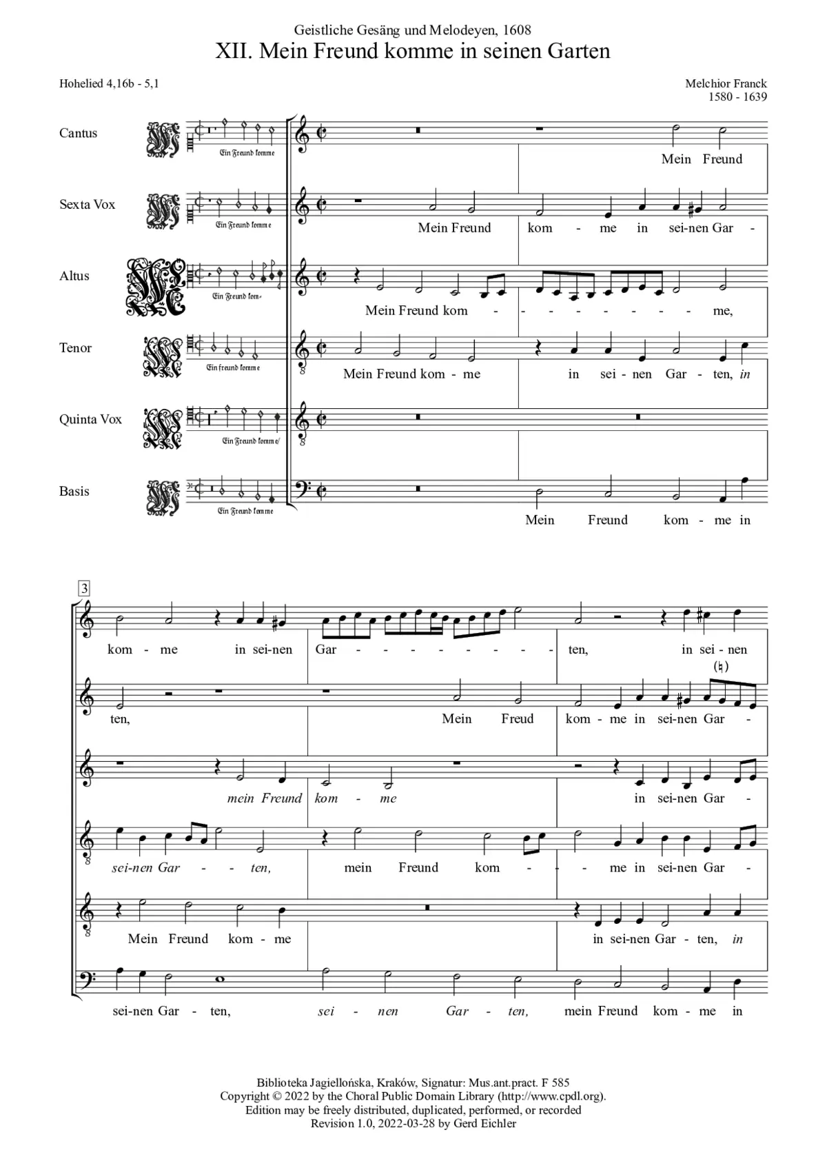 Mein Freund komme - Page 1