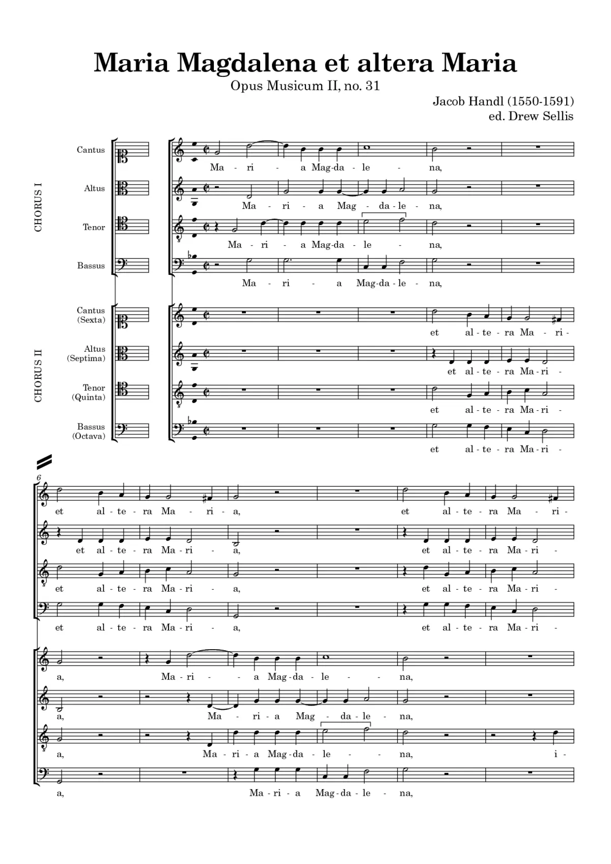 Maria Magdalena et altera Maria - Page 1