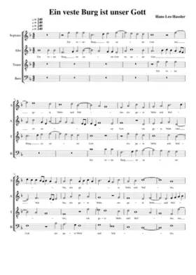 Ein veste Burg ist unser Gott (polyphonic)