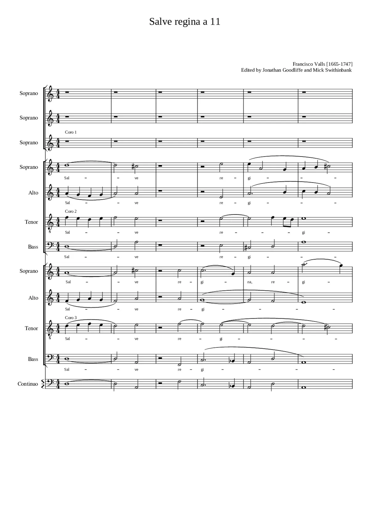 Salve regina - Page 1