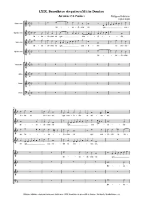 Benedictus vir qui confidit