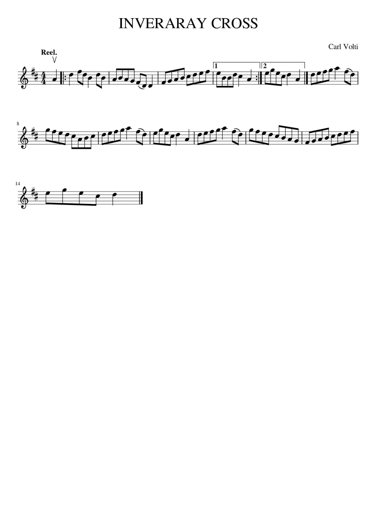 Inverary Cross - Page 1