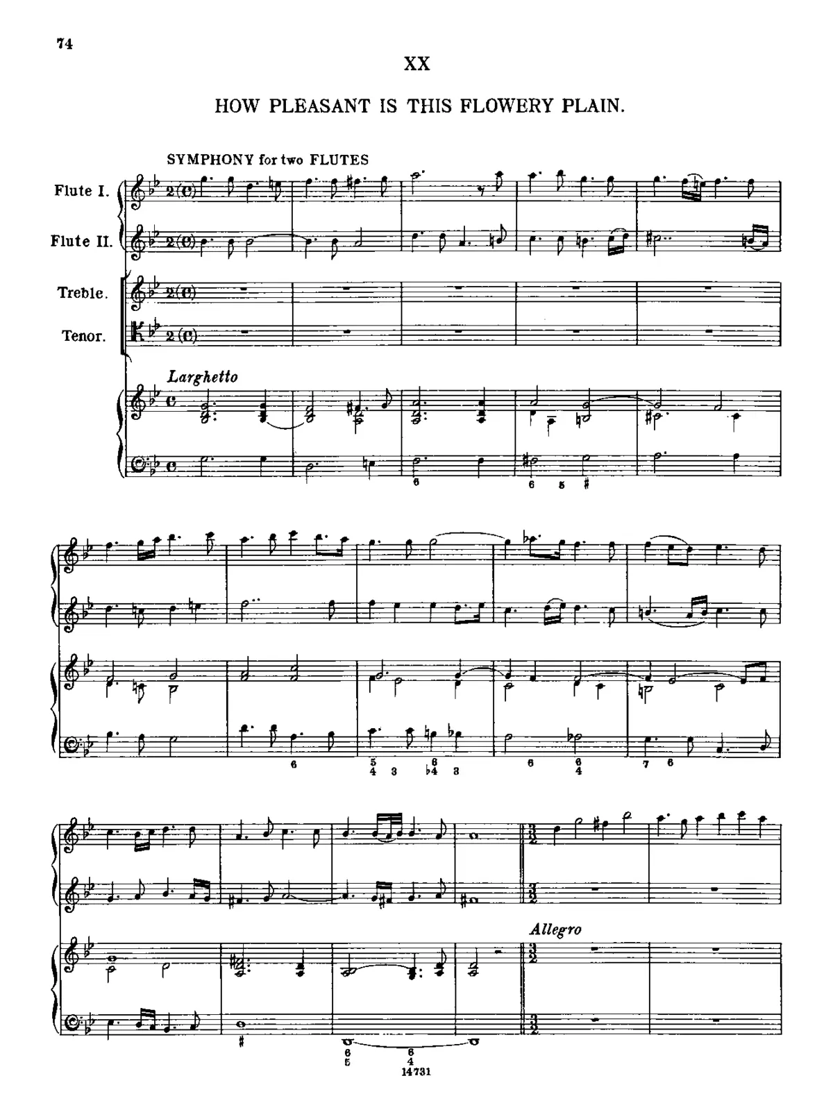 How Pleasant Is this Flowery Plain - Page 1