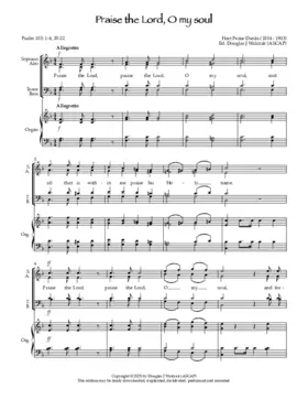 Benedic anima mea in F