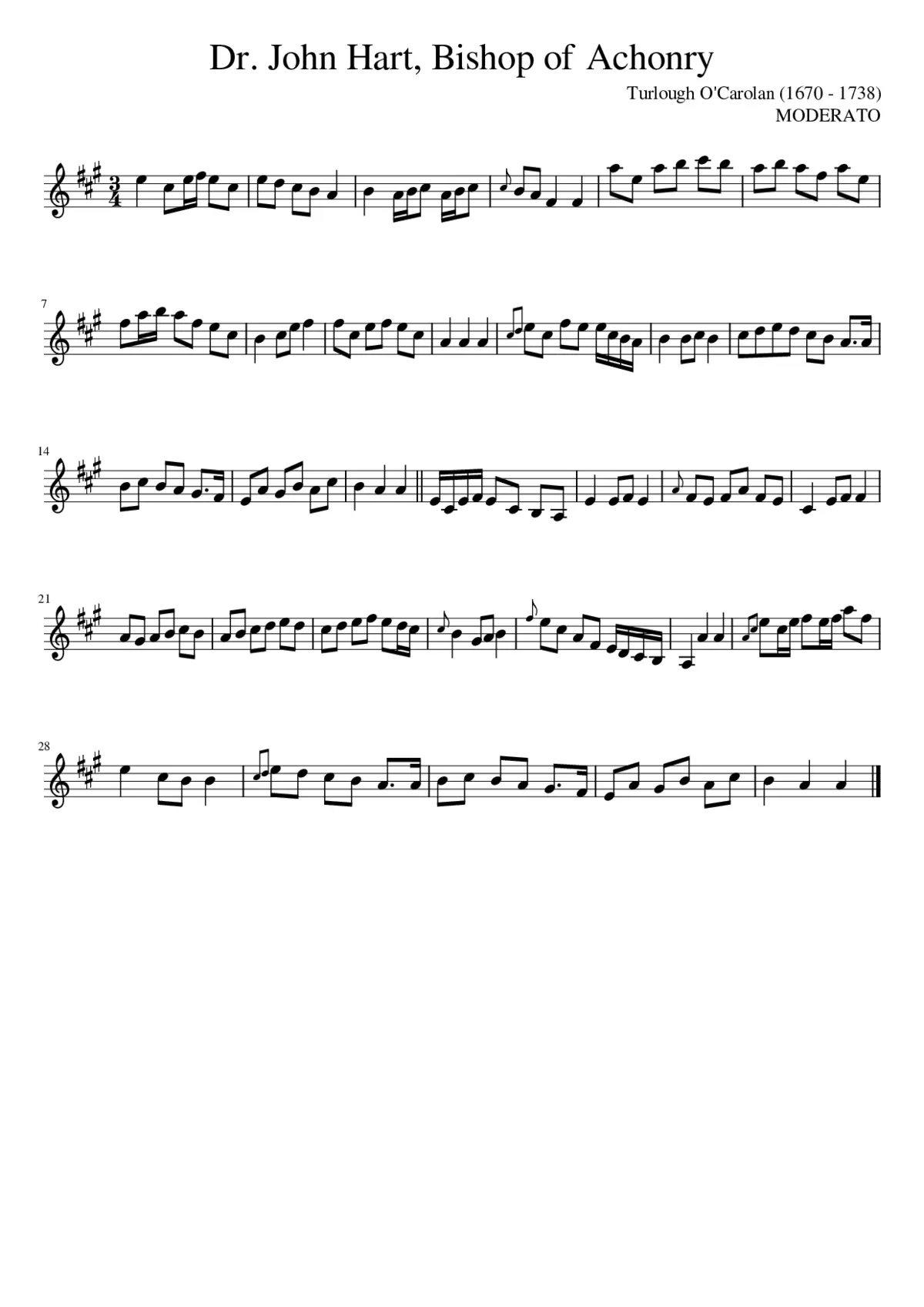 Dr. John Hart Bishop of Achonry - Page 1