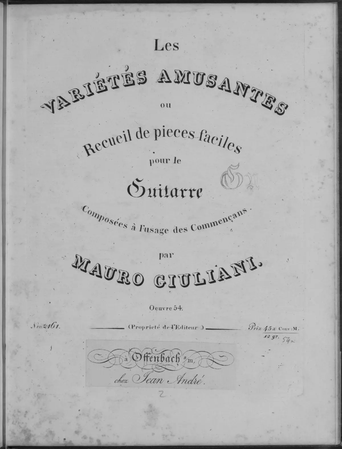 Les Variétés amusantes - Page 1