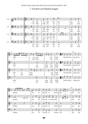 Ich hört ein Fräulein klagen