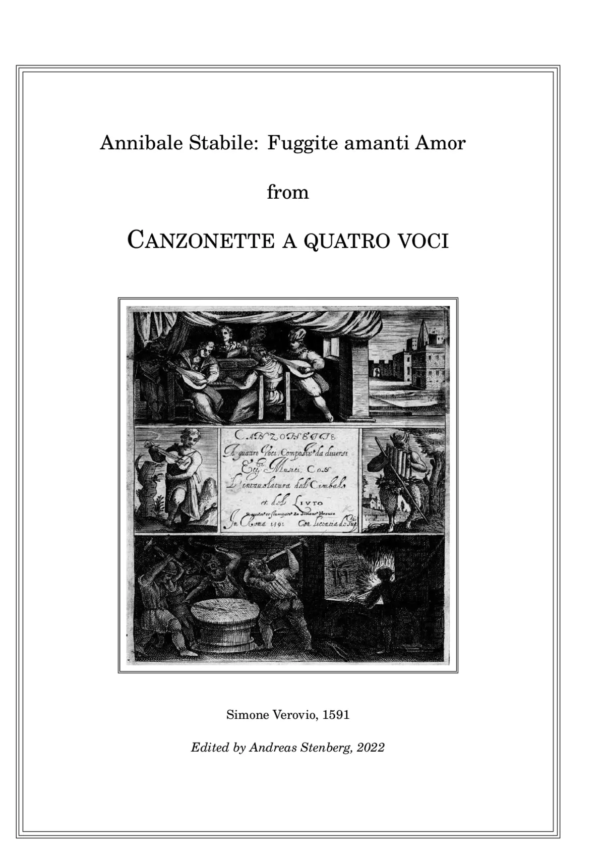 Fuggite amanti Amor - Page 1