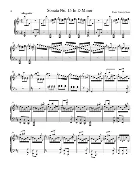 Keyboard Sonata in D minor