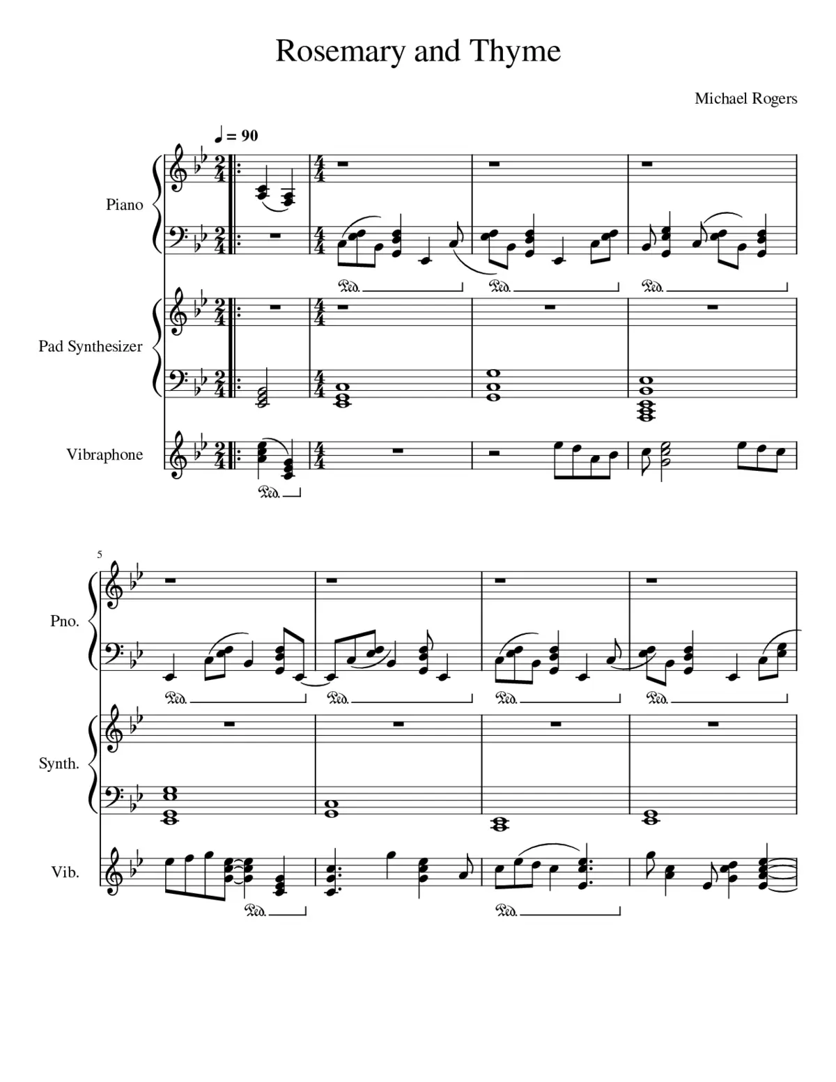 Rosemary and Thyme - Page 1