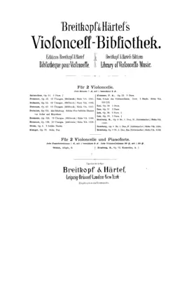 3 Duets for 2 Cellos