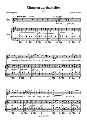 Chanson du chamelier