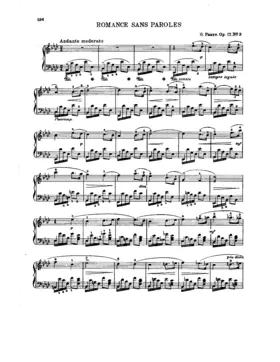 3 Romances sans paroles