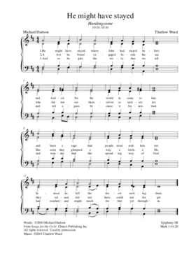 He might have stayed