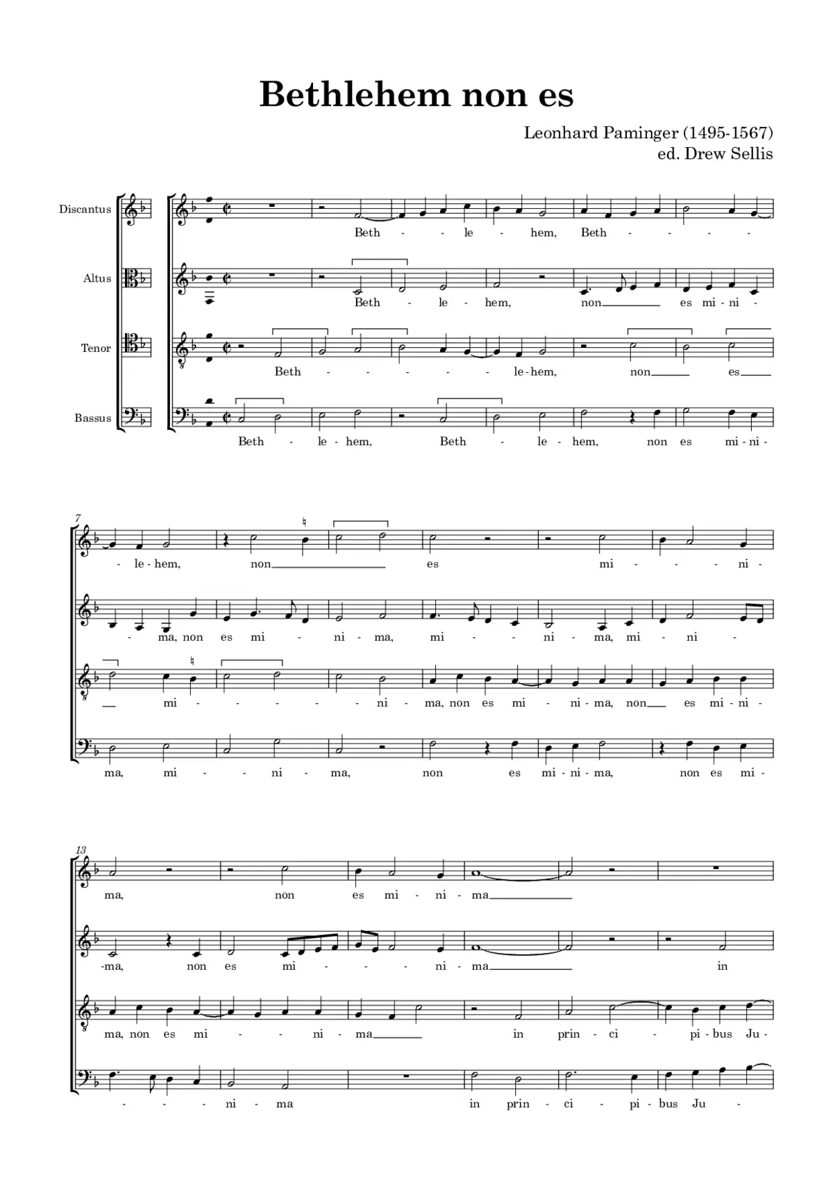 Bethlehem non es - Page 1
