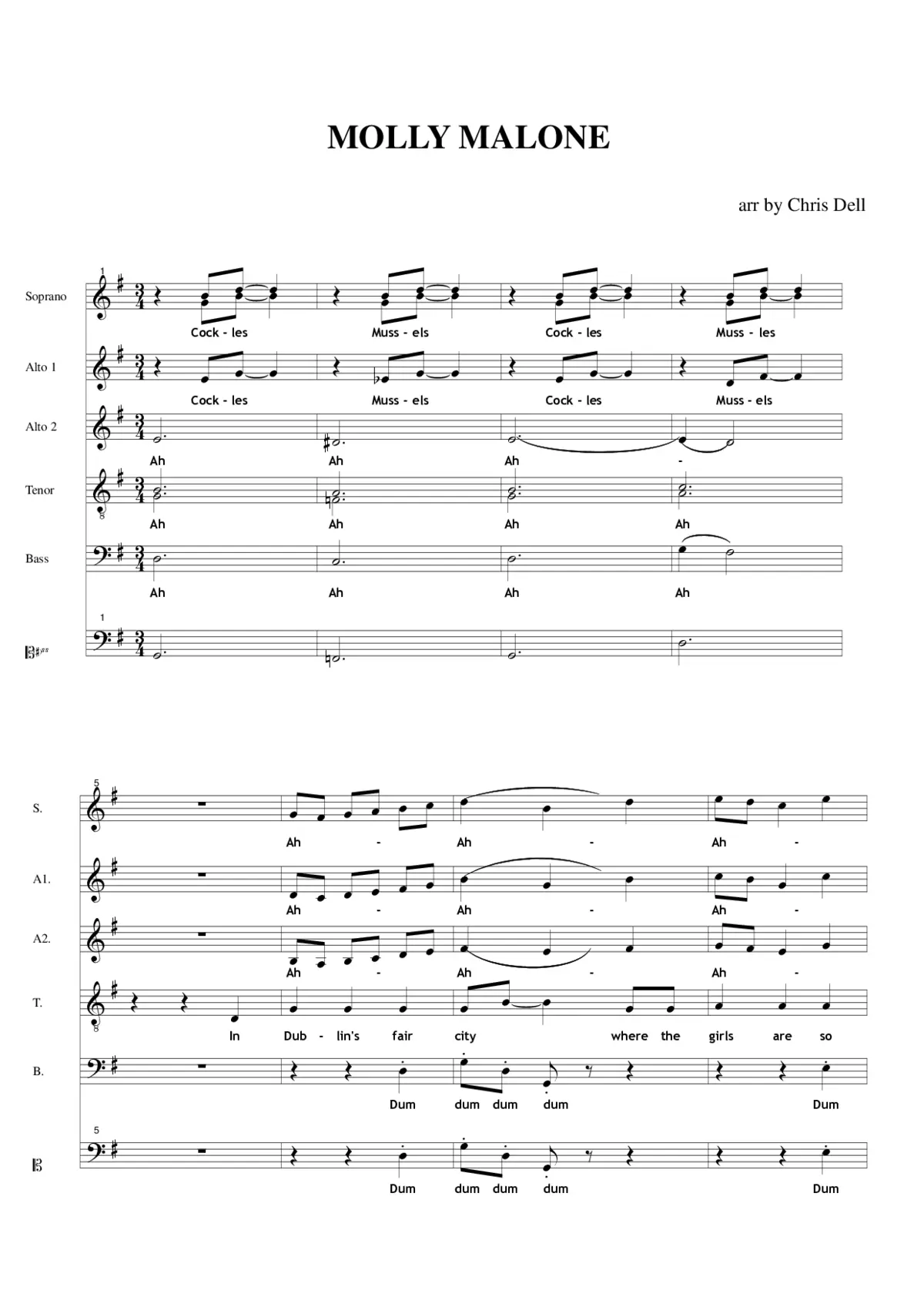 Molly Malone - Page 1