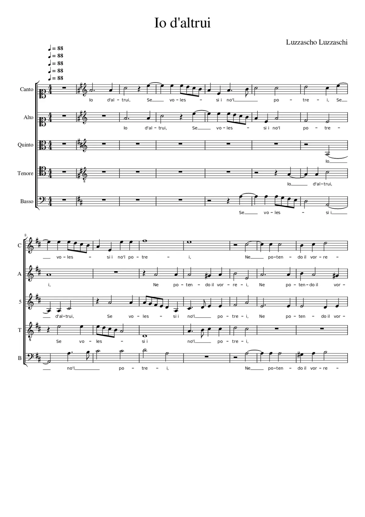 Io d'altrui - Page 1
