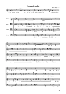 Ave maris stella