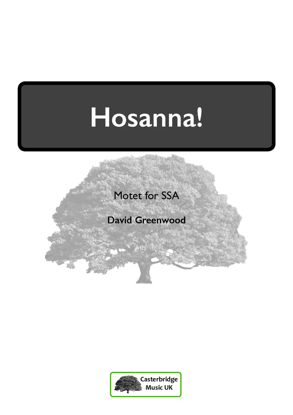 Hosanna! - Page 1
