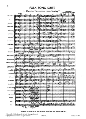 English Folk Song Suite