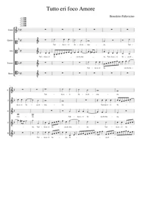 Tutto eri foco Amore