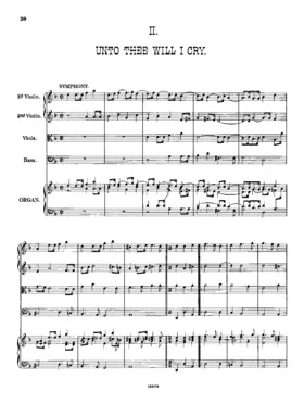 Unto thee will I cry