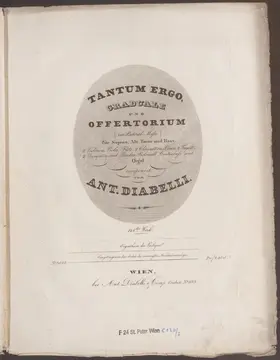 Tantum Ergo, Graduale und Offertorium