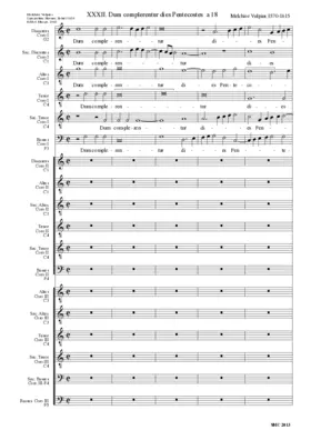 Dum complerentur dies Pentecostes a 18