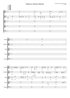 Alleluia: Spiritus Domini