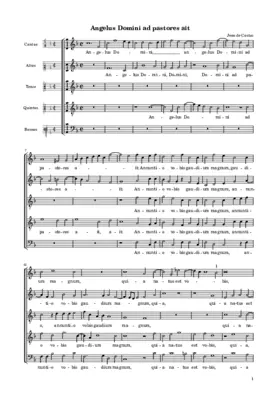 Angelus Domini ad pastores ait