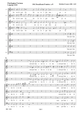 Benedicam Dominum a 8 (1618)
