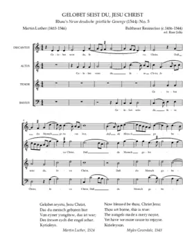 Gelobet seist du, Jesu Christ