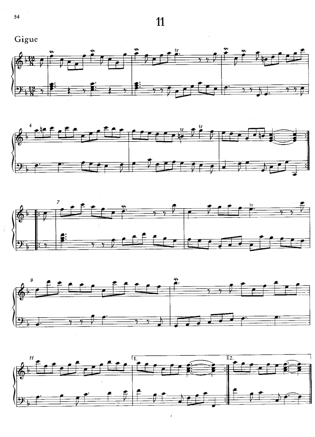 Gigue - Page 1