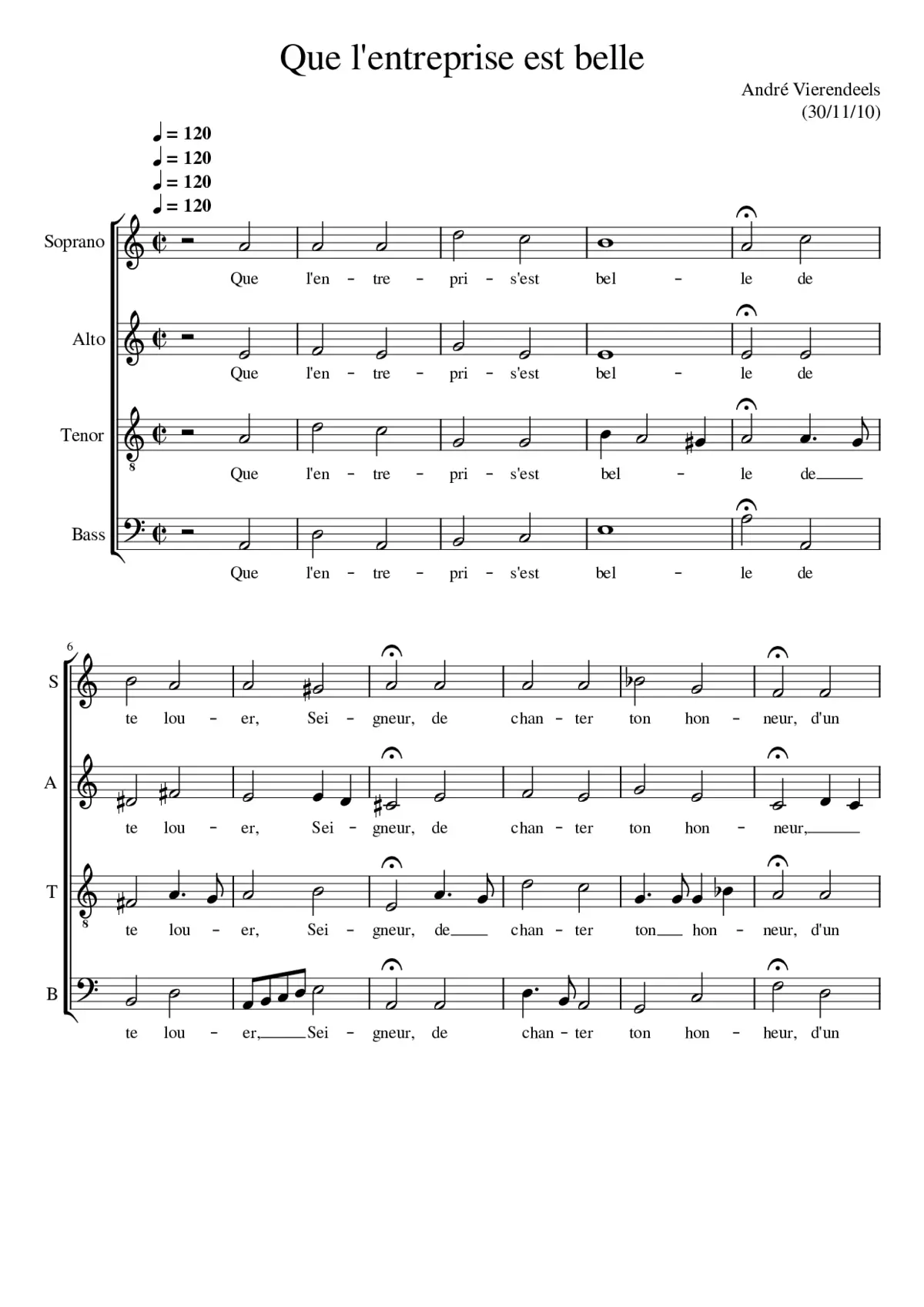 Que l'entreprise est belle - Page 1