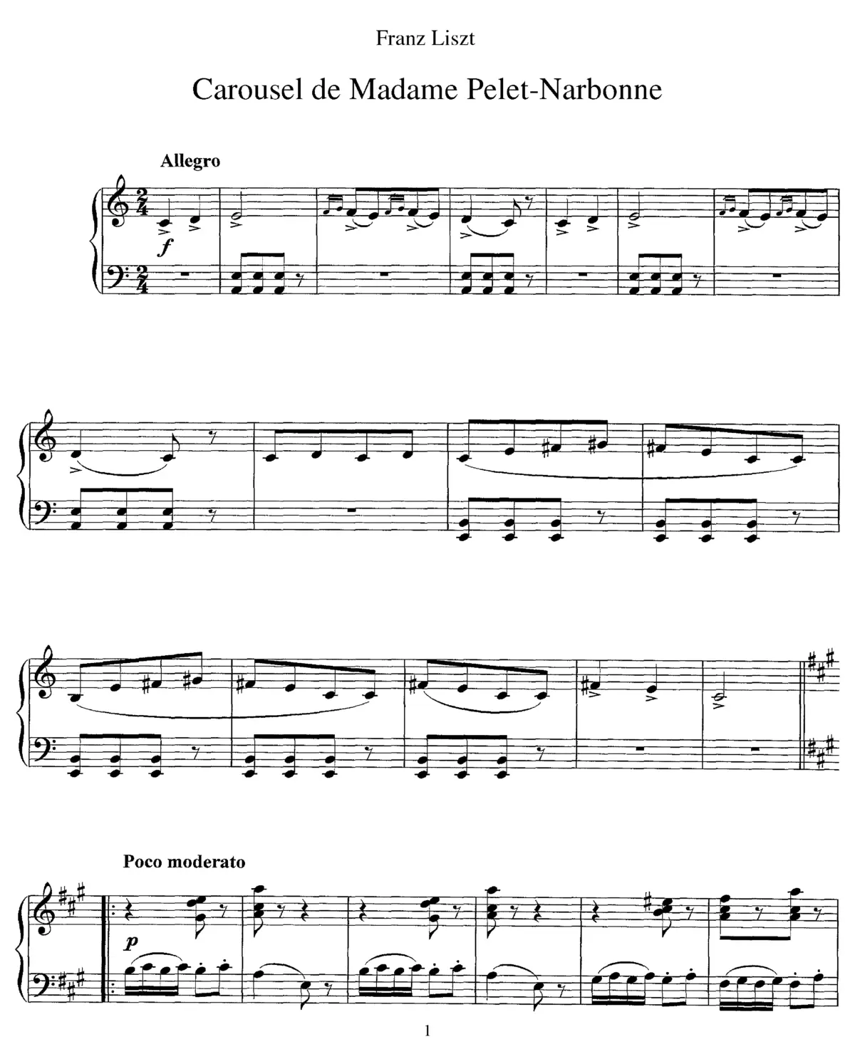 Carrousel de Madame Pelet-Narbonne - Page 1