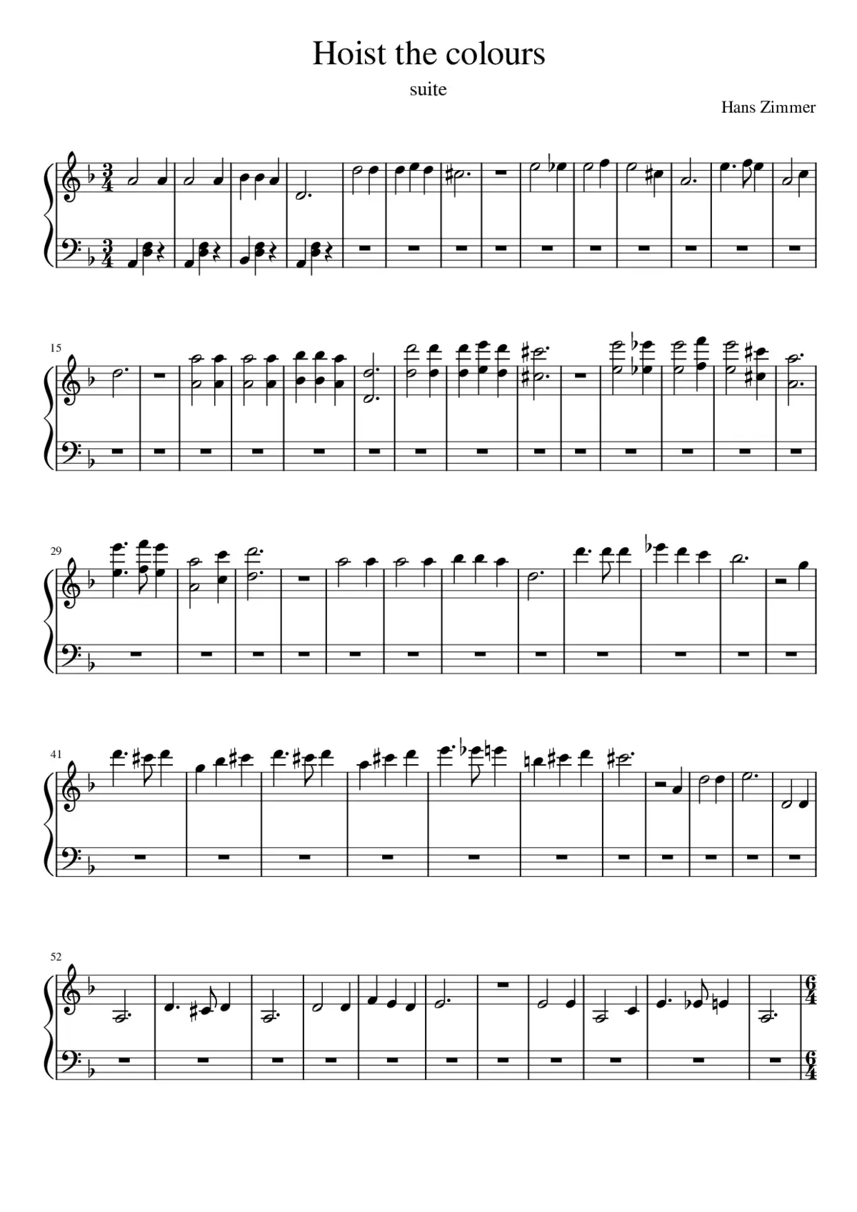 hoist the colours - Page 1