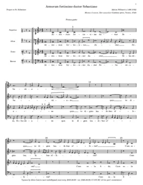 Armorum fortissime ductor Sebastiane