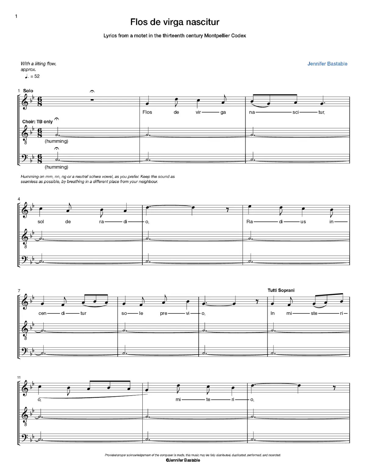 Flos de virga nascitur - Page 1