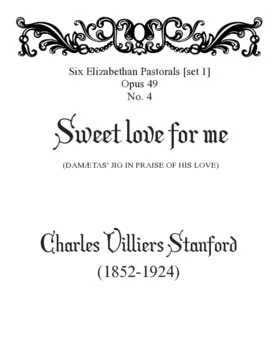 Sweet love for me