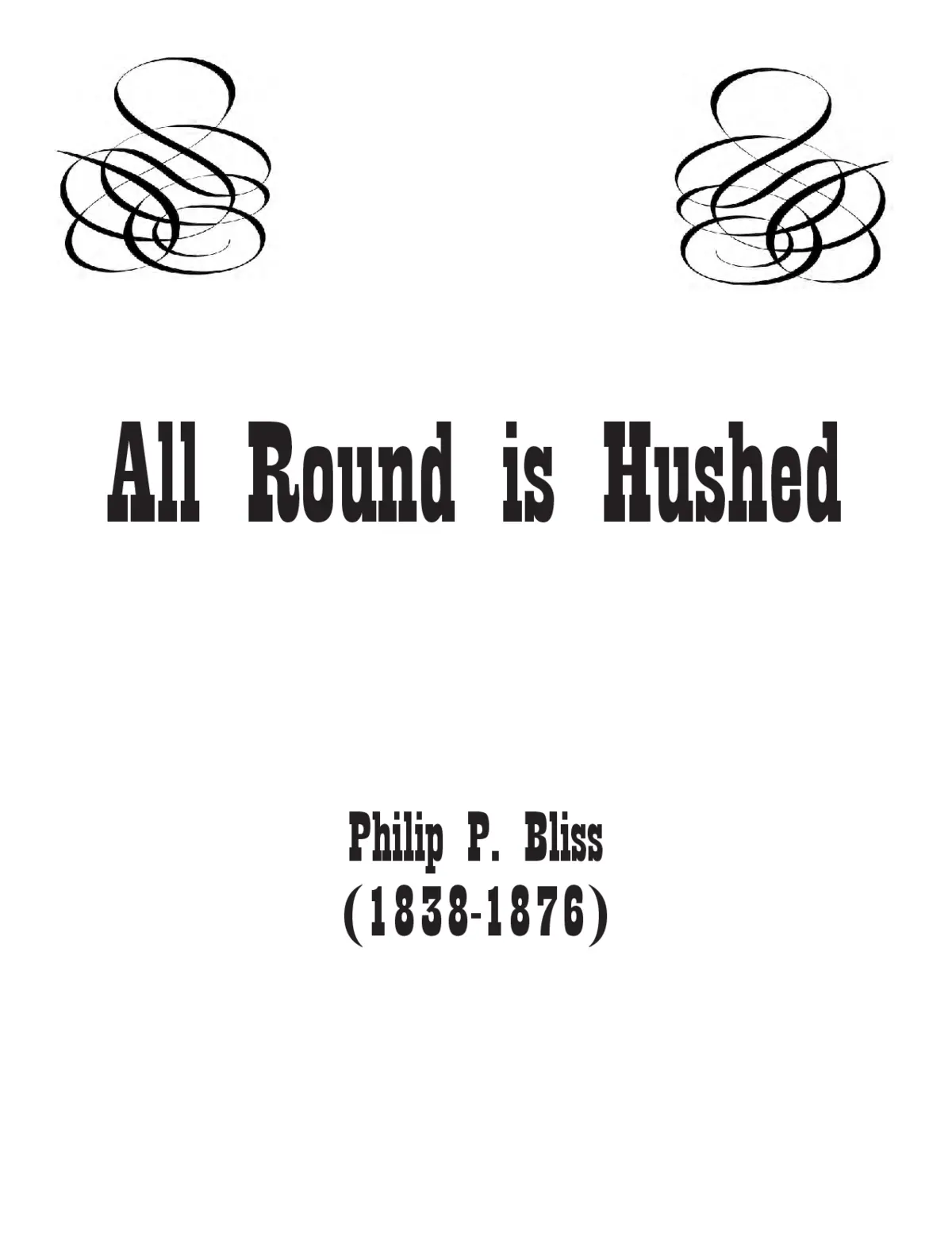 All around is hushed - Page 1