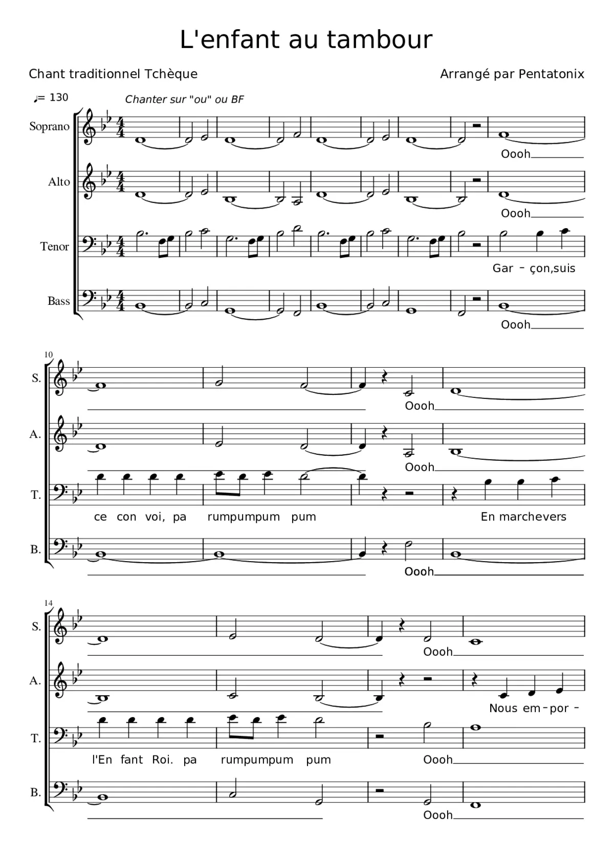 little drummer boy - Page 1