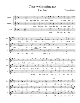 Clear wells spring not